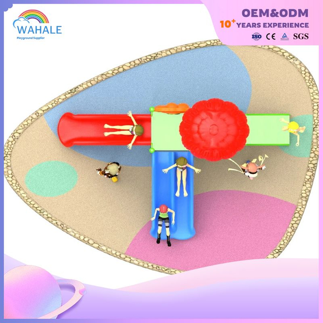 Outdoor children's sports playground customized slide park equipment wholesale