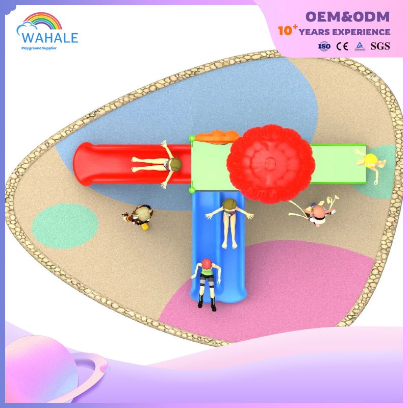 Outdoor children's sports playground customized slide park equipment wholesale