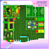 Bear Theme Custom Indoor Playground Indoor Children's Cartoon Amusement Park Equipment