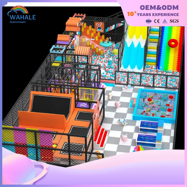 Entertainment Business Adventure Park Fun Park Twisted Walls for An Adventure Sports Park