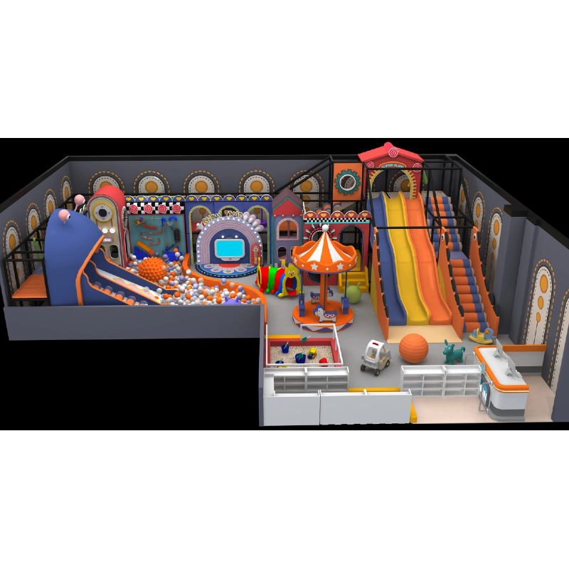 Small and medium-sized indoor playground equipment