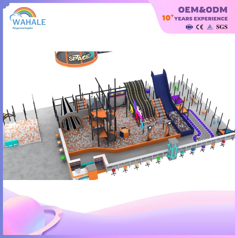 New Zealand dynamic indoor playground FEC equipment Adventure Park customized by Sadie Entertainment