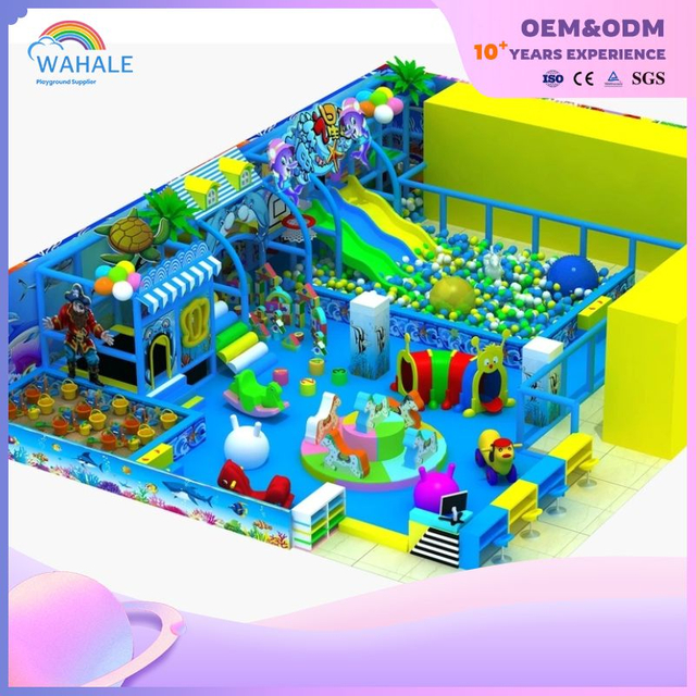 Ocean World City City موضوع أوشن تخصيص معدات Castle Park Park Park