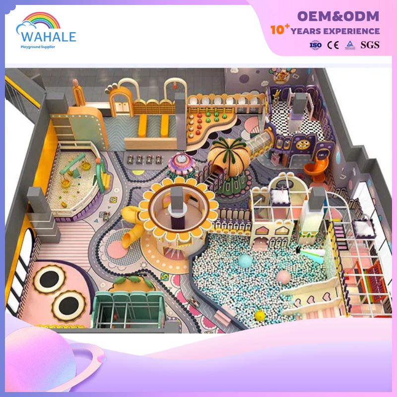 Plant Theme Custom Indoor Children's Sports Playground Equipment Wholesale