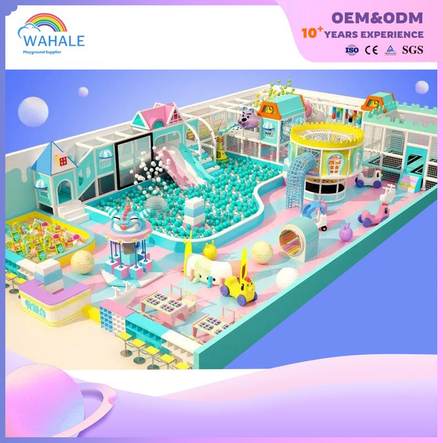 Early Education Center Indoor Cartoon Theme Customized Children Soft Playground Equipment Wholesale