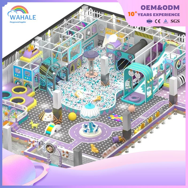 Early Education Center Indoor Cartoon Theme Customized Children Soft Playground Equipment Wholesale