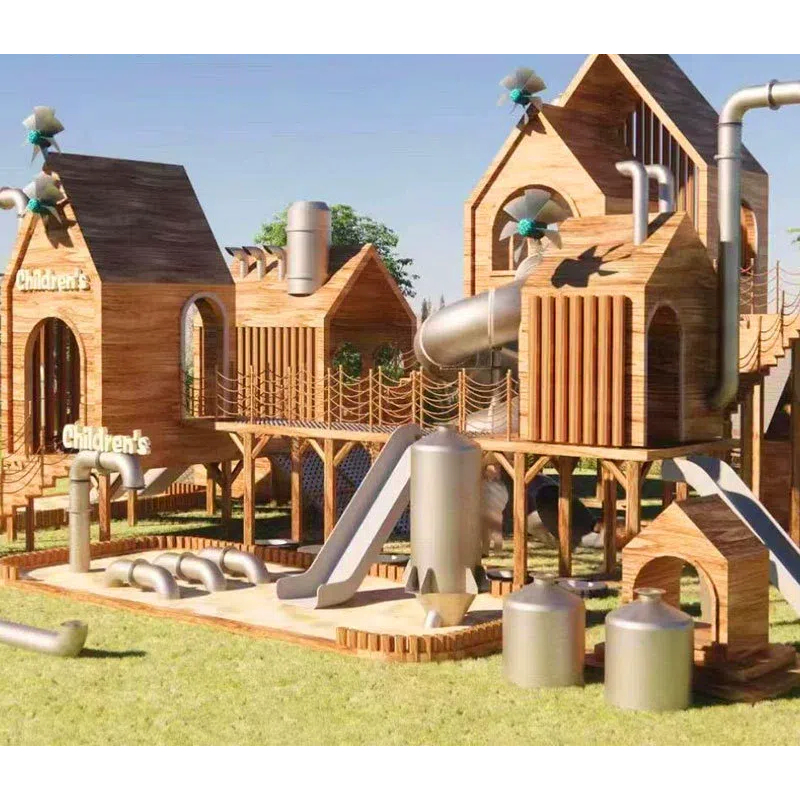 Stainless steel spiral pipe slide