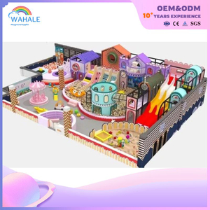 Kindergarten Indoor Macaron Color Customized Children's Soft Decoration Playground Equipment Supplier