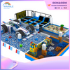 Kindergarten Indoor Car Model Theme Custom Indoor Children's Trampoline Park Playground