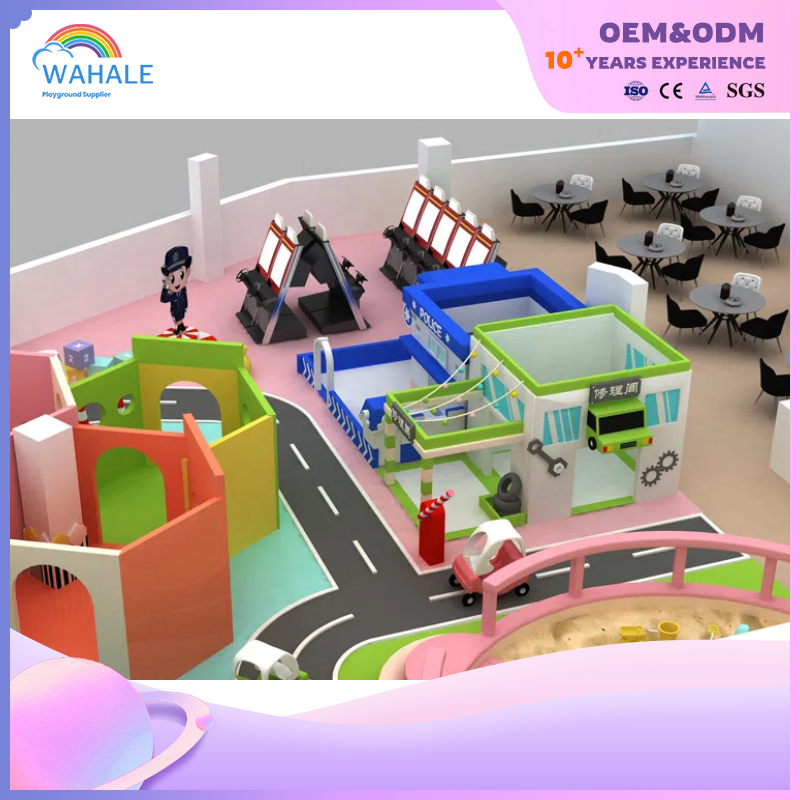 Early Education Center Indoor Fantasy Soft Clothing Children Parent-child Interactive Playground Equipment Supplier