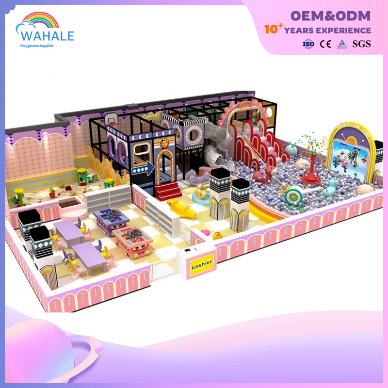 Sales Center Indoor Beijing Opera Theme Custom Soft Decoration Children's Playground Equipment Dealer