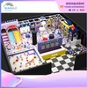 Sales Center Indoor Purple Soft Decoration Playground Customized Robot Theme Children's Park Facilities