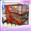 Mall Indoor Warriors Expand Custom Children's Wooden Playground Equipment Wholesale