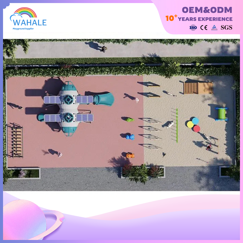 Community Outdoor Space Capsule Modeling Children's Playground Custom Equipment Wholesale