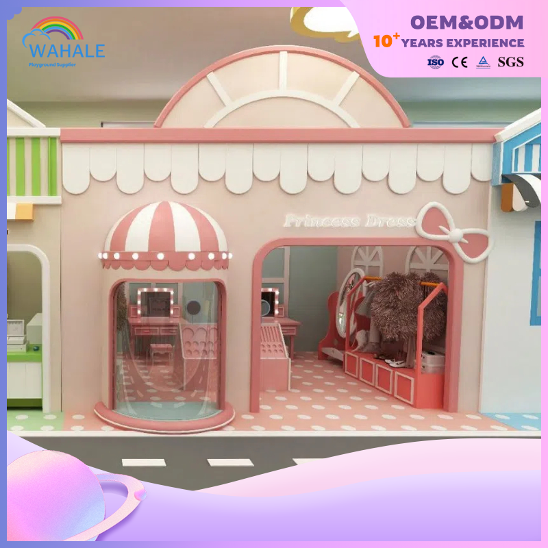 100 Square Meters Mall Indoor Children's Supermarket Scene Simulation Scene Experience House Facilities