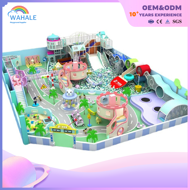 Sales Center Indoor Forest Theme Customized Soft Children's Physical Exercise Playground Equipment