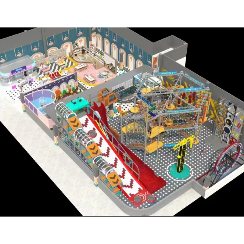 Hexagonal children's physical expansion play