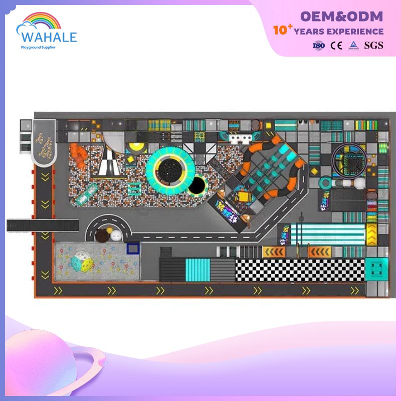 Traffic Town Theme Customized Indoor Playground Children Indoor Soft Installation Adventure Park Equipment Suppliers