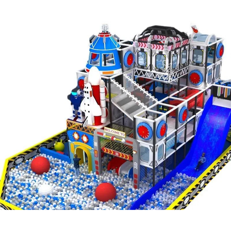 Robot theme soft installation maze