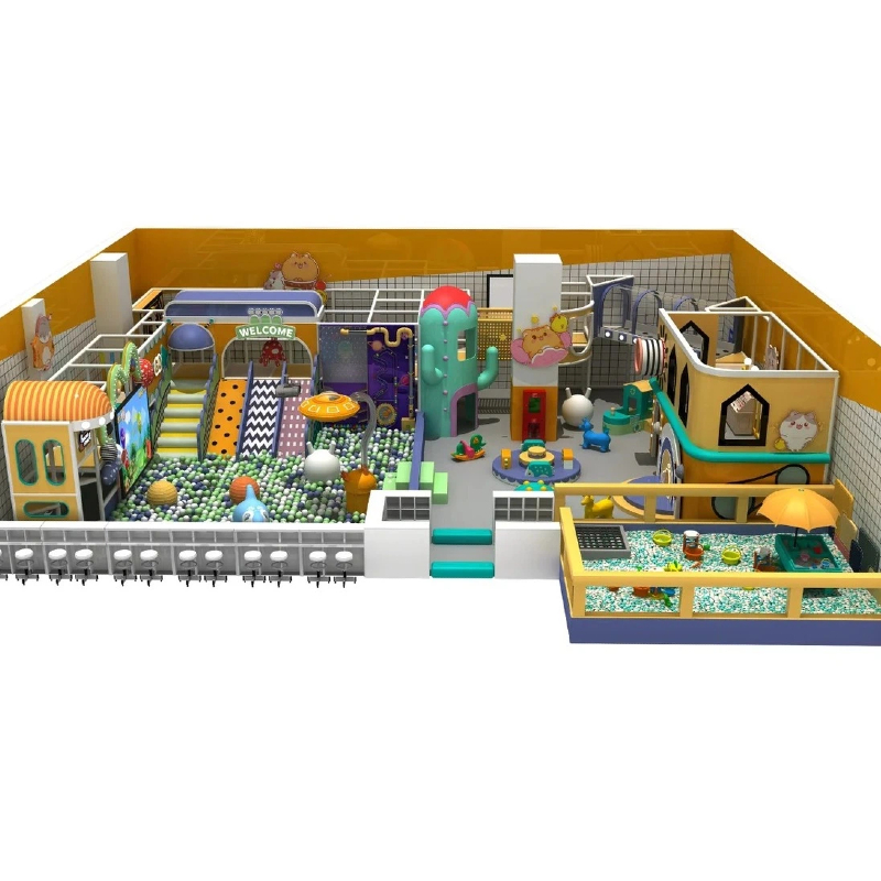 Cactus shape game house