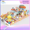 Mall Indoor Blue Pink Soft Physical Training Children Playground Equipment Builder