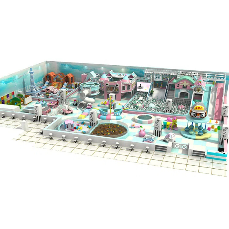Pink monster maze