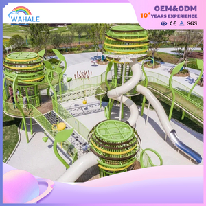 Scenic Area Outdoor Crazy Vine Shape Custom Children's Sports Playground Equipment Manufacturer