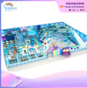 Coffee Shop Indoor Blue Soft Installation Marine Theme Custom Parent-child Interactive Playground Equipment