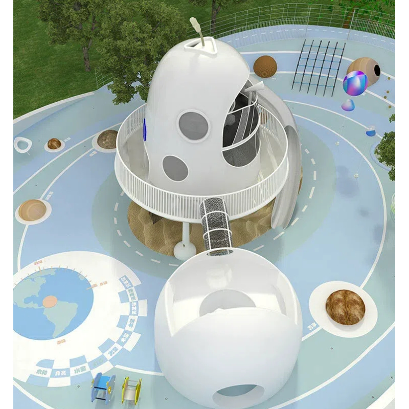 White egg spider tower