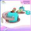 Park Outdoor Blue Planet Modeling Custom Children's Playground Equipment Dealer