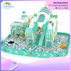 Indoor Green Space-themed Customized Children's Soft Furnishings Ocean Ball Pool Playground