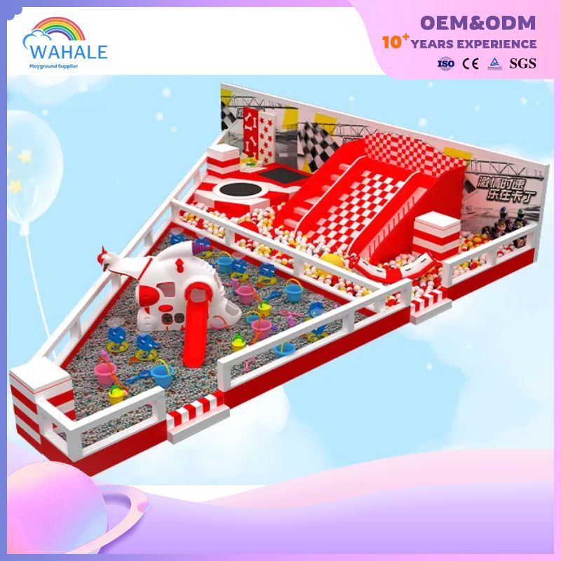 Indoor Green Space-themed Customized Children's Soft Furnishings Ocean Ball Pool Playground