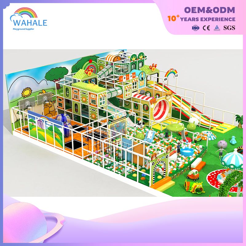 Forest Theme Children Indoor Playground in Russia Children Commercial Indoor Playground Equipment