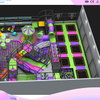 Futuristic 3-Story Mega Play Structure - Commercial Indoor Playground Equipment Supplier