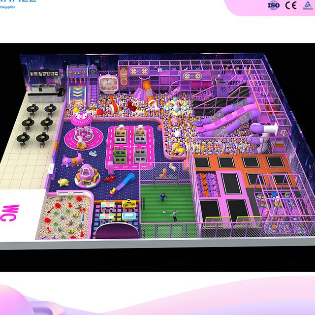 Futuristic Tech Entertainment Center (Saudi Arabia) - Large-Scale FEC Equipment Manufacturer