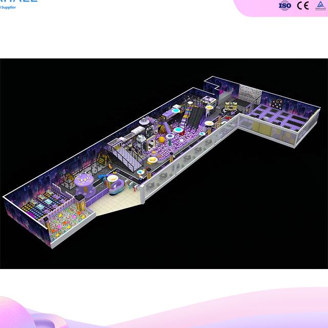 Space-Smart Future Tech Playground (Kazakhstan) -compact Indoor Playground Suppiler