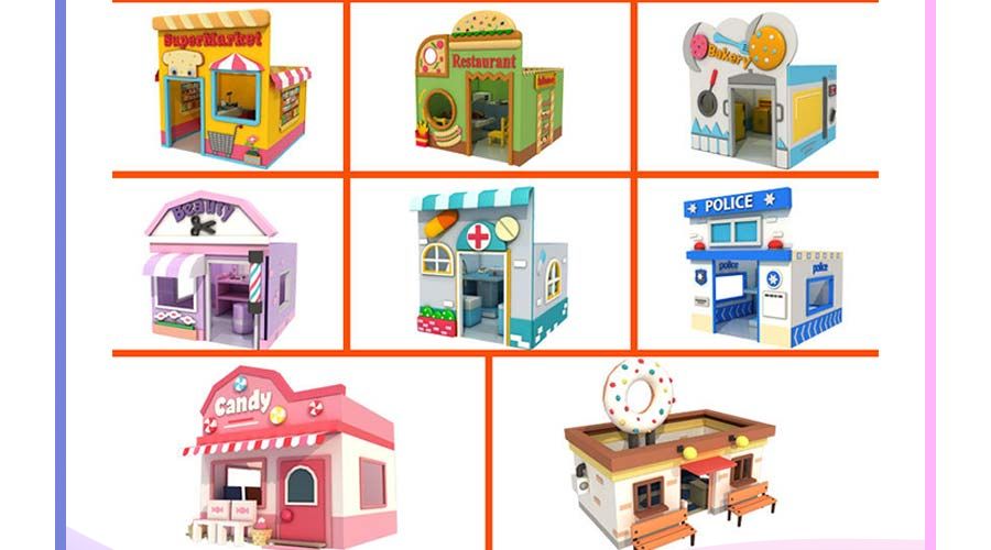 Kids Role-Play Career Houses - Educational Play Manufacturer