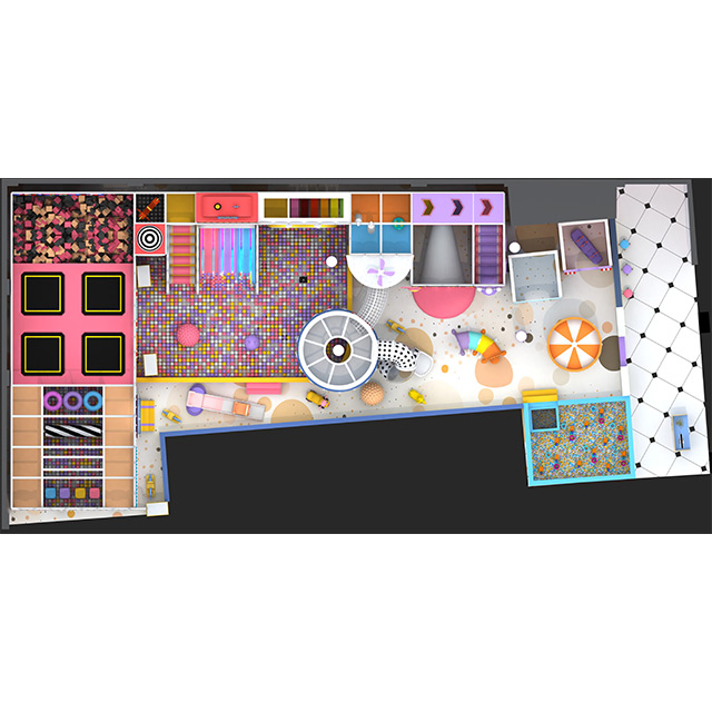 Saudi-Proven Macaron Playland - Cartoon Theme Entertainment Center Manufacturer