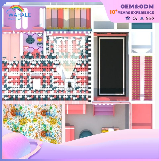 Kindergarten Indoor Robot Cat Theme Amusement Park Children Customized Playground Equipment