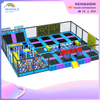 Children's Indoor Adventure Games City Amusement Park Trampoline Jump Park Amusement Equipment Wholesale