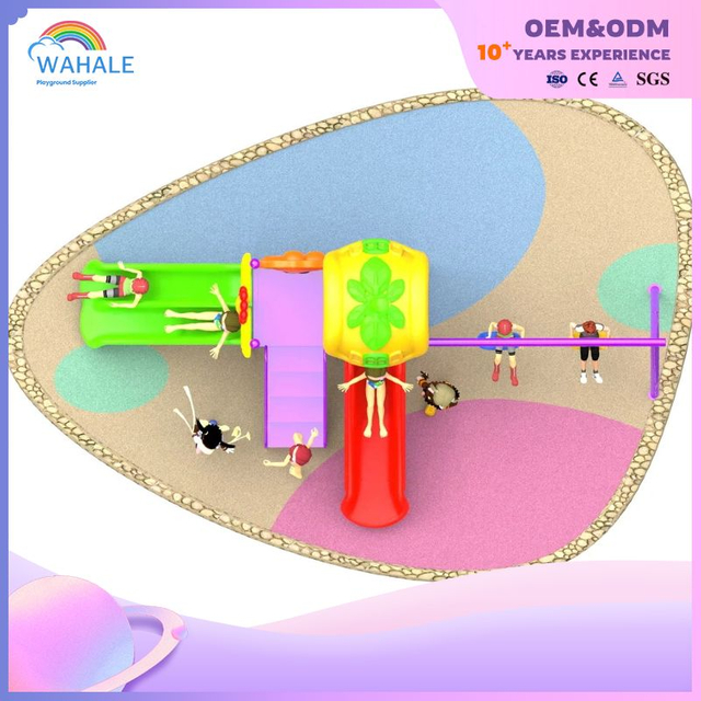 Commercial Outdoor Children's Garden Custom Playground Equipment Wholesale