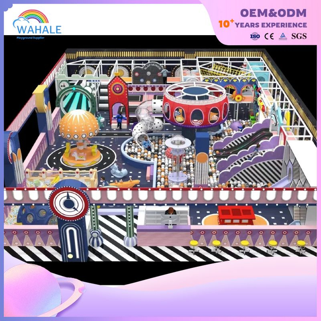 Future Space Theme Indoor Playground Customized Children's Amusement Park Equipment Supplier