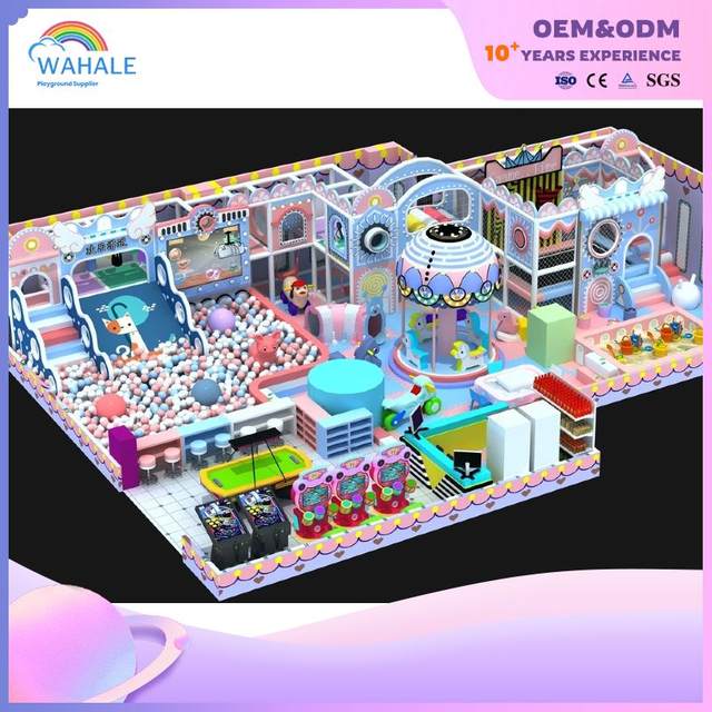 Children's Indoor Cartoon Custom Playground Fantasy Children's Amusement Park Equipment