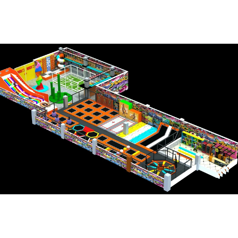 Indoor climbing wall sponge pool