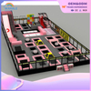 Indoor Parkour Trampoline Park Basketball Football Dodgeball Playground Equipment Indoor Customization