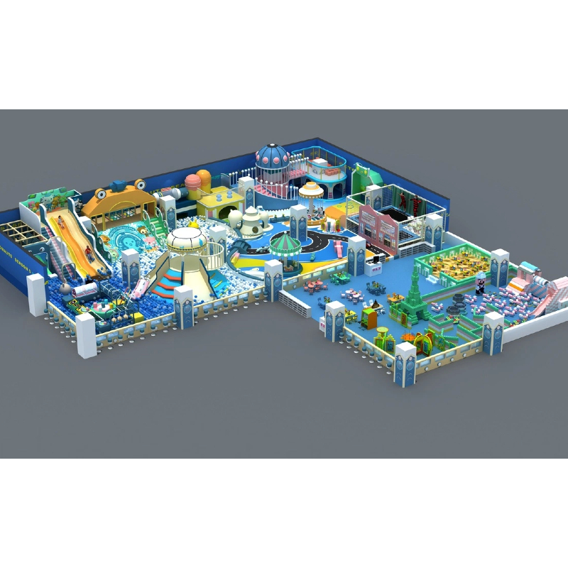 Deep blue underwater exploration paradise