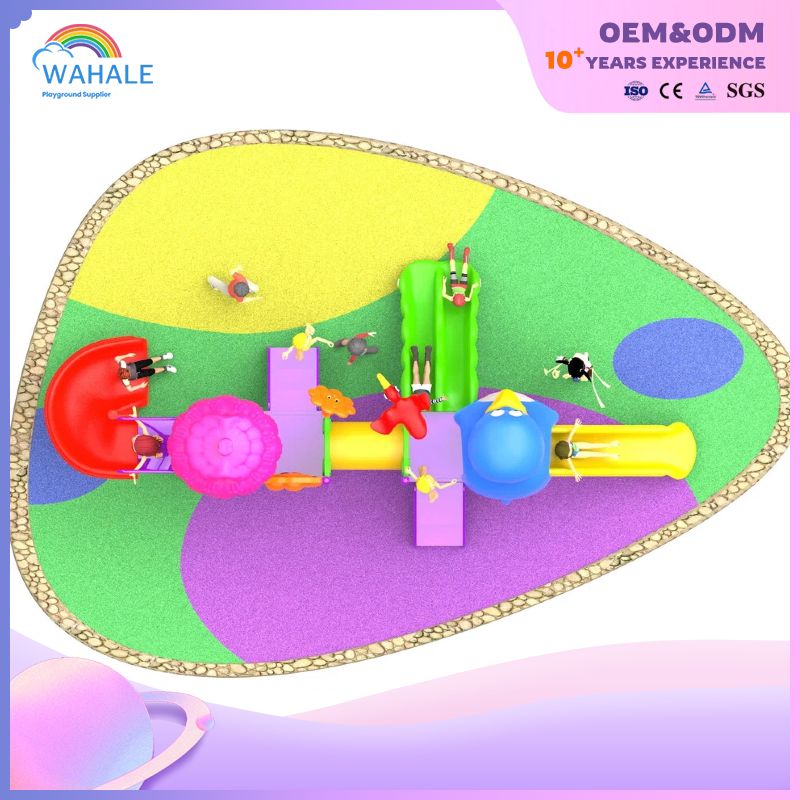 Commercial Outdoor Children's Climbing Net Slide Amusement Park Equipment Customization