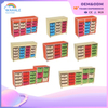 Colorful Bookshelf Shoe Cabinet Toy Cabinet Children's Indoor Amusement Equipment Wholesale