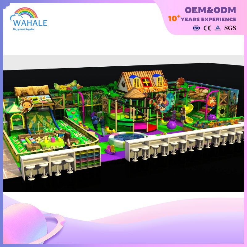 Jungle Flight theme indoor children's playground Fantasy Forest custom indoor amusement park equipment