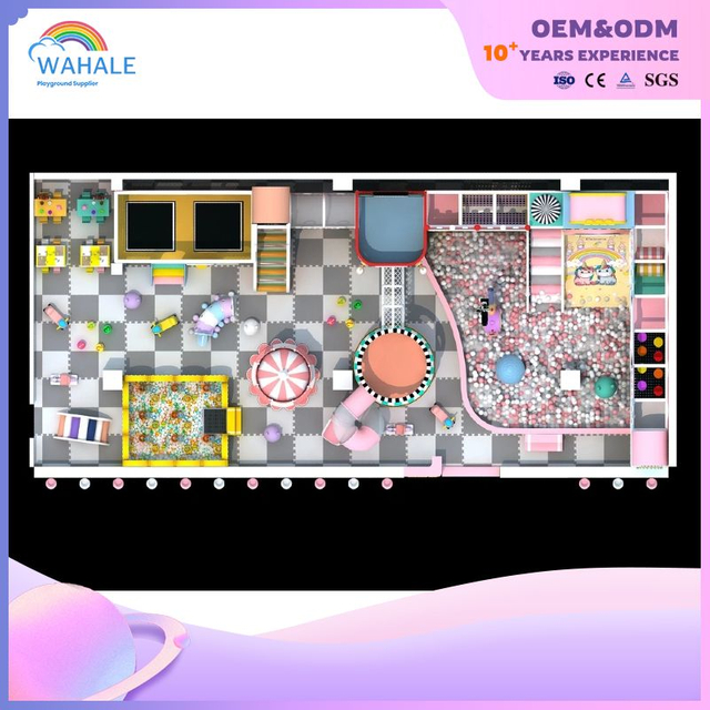 Kindergarten Indoor Fantasy Playground Customized Children's Sports Amusement Park Equipment